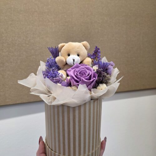 Lavanda kutija s medvjedićem