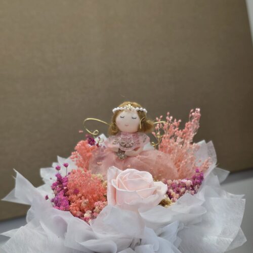 Zlatna ruža cvjetna kutija